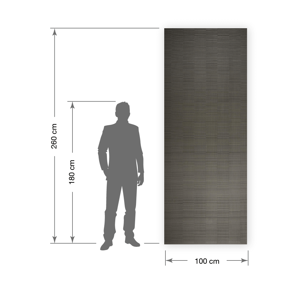 Pannello murale WallFace strutturato 3D 24960 NOTCH Smoke PF AR autoadesivo grigio Pannello murale WallFace strutturato 3D 24960 NOTCH Smoke PF AR autoadesivo grigio