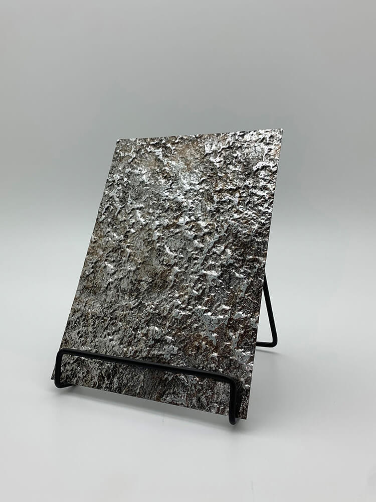 Pannello murale WallFace vintage look 24972 LAVA VINTAGE Silver autoadesivo argento rame bronzo Pannello murale WallFace vintage look 24972 LAVA VINTAGE Silver autoadesivo argento rame bronzo