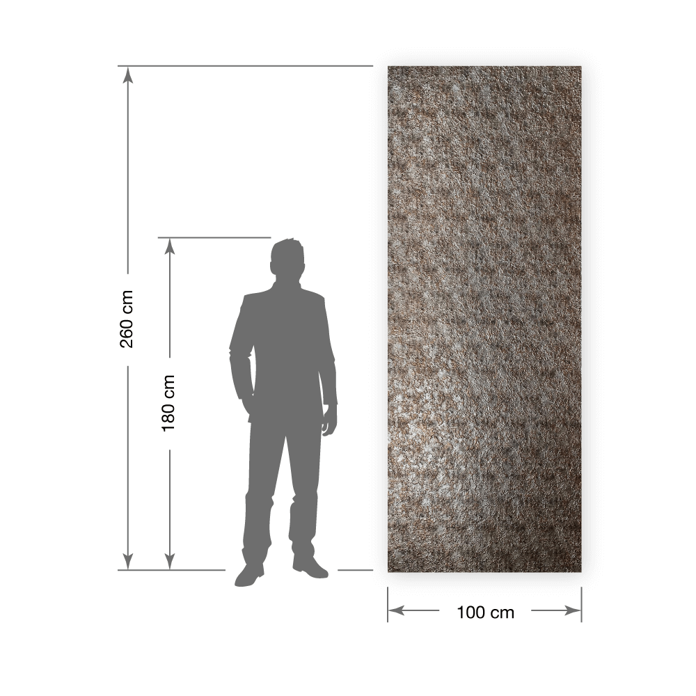 Pannello murale WallFace vintage look 28894 LAVA VINTAGE Copper autoadesivo rame bronzo argento Pannello murale WallFace vintage look 28894 LAVA VINTAGE Copper autoadesivo rame bronzo argento