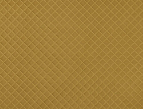 Pannello murale WallFace 3D aspetto tessile 32086 ROMBO 40 VELVET Curry autoadesivo giallo