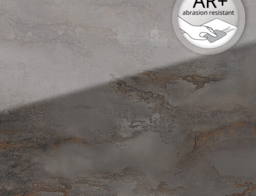 Pannello murale WallFace aspetto vetro e marmoreo 20223 GENESIS Grey AR+ autoadesivo grigio marrone