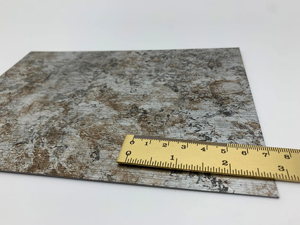 Wandverkleidung WallFace Metall Vintage Optik 17275 VINTAGE Silver selbstklebend silber grau Wandverkleidung WallFace Metall Vintage Optik 17275 VINTAGE Silver selbstklebend silber grau