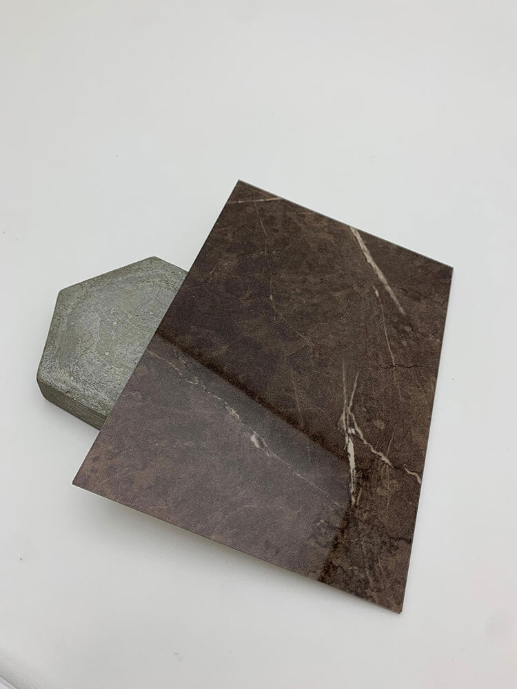 Wandpaneel WallFace Marmor Glas Optik 19342 MARBLE Brown AR+ selbstklebend braun Wandpaneel WallFace Marmor Glas Optik 19342 MARBLE Brown AR+ selbstklebend braun