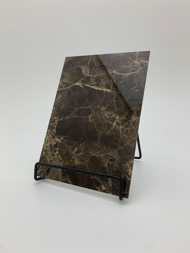 Wandpaneel WallFace Marmor Glas Optik 19343 MARBLE Emperador AR+ selbstklebend braun Wandpaneel WallFace Marmor Glas Optik 19343 MARBLE Emperador AR+ selbstklebend braun