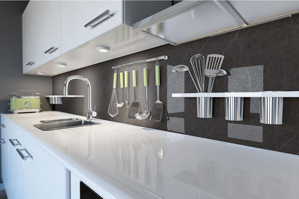 Wandpaneel WallFace Marmor Glas Optik 19344 MARBLE Grey AR+ selbstklebend grau Wandpaneel WallFace Marmor Glas Optik 19344 MARBLE Grey AR+ selbstklebend grau