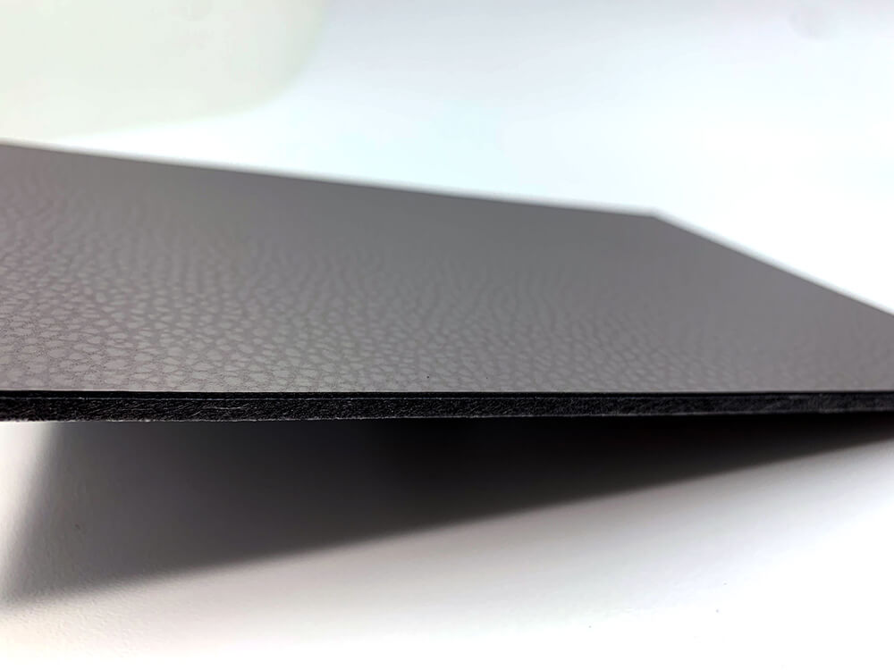 Dekorpaneel WallFace Leder Optik 19763 Charcoal Light Antigrav grau Dekorpaneel WallFace Leder Optik 19763 Charcoal Light Antigrav grau