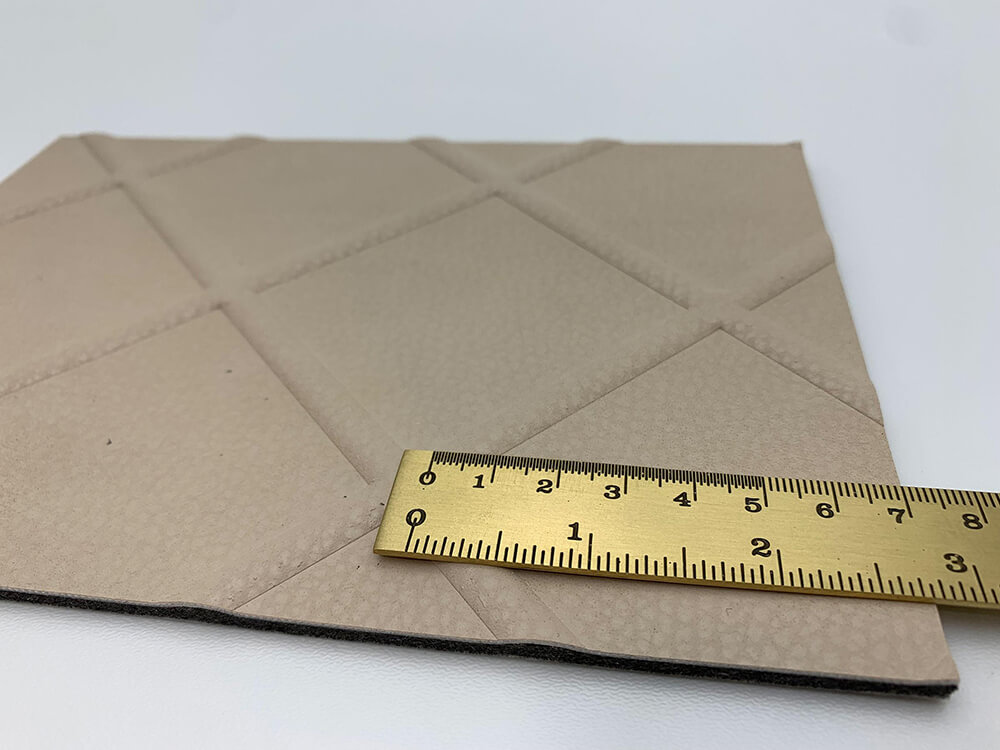 Dekorpaneel WallFace Leder Optik 19766 CORD Stony Ground Antigrav beige Dekorpaneel WallFace Leder Optik 19766 CORD Stony Ground Antigrav beige