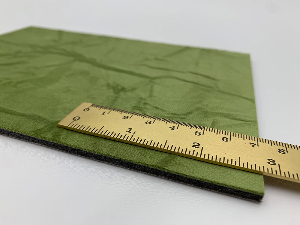 Dekorpaneel WallFace Textil Optik 22735 CREPA VELVET Avocado Antigrav grün Dekorpaneel WallFace Textil Optik 22735 CREPA VELVET Avocado Antigrav grün