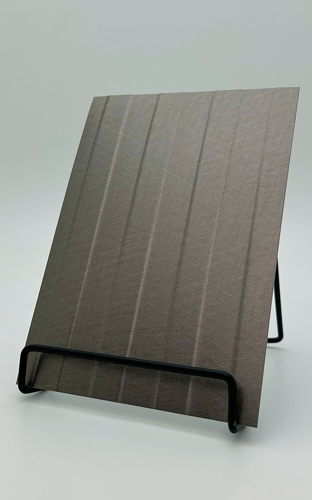 Wandpaneel WallFace Leder Optik 29308 LANE METALLIC USED Titan selbstklebend grau Wandpaneel WallFace Leder Optik 29308 LANE METALLIC USED Titan selbstklebend grau