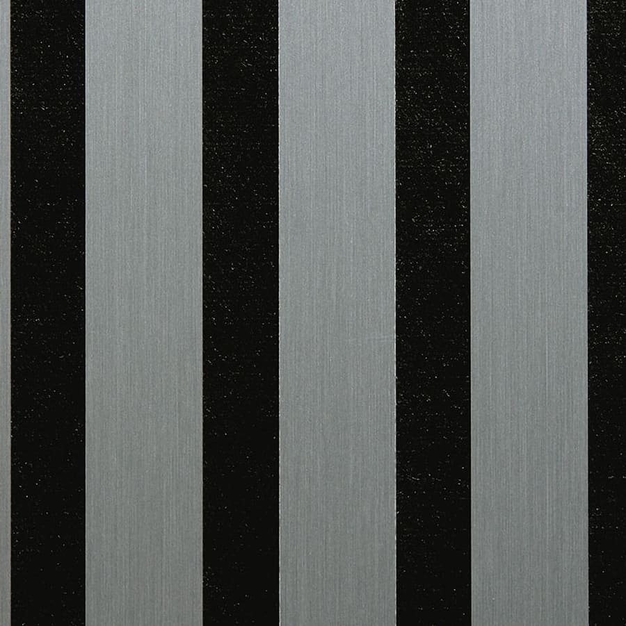 Akustikpaneel WallFace Lamellen Metall Optik 30709 Silver brushed silber schwarz Akustikpaneel WallFace Lamellen Metall Optik 30709 Silver brushed silber schwarz