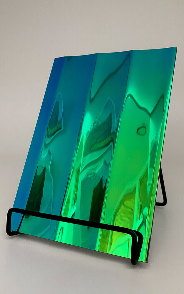 Wandpaneel WallFace 3D Metalloptik 31026 PILLAR Aqua selbstklebend blau grün Wandpaneel WallFace 3D Metalloptik 31026 PILLAR Aqua selbstklebend blau grün