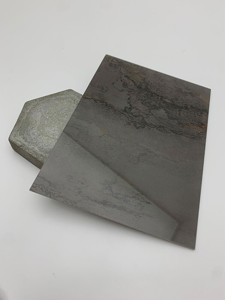 Wandpaneel WallFace Marmor Glas Optik 20223 GENESIS Grey AR+ selbstklebend grau braun Wandpaneel WallFace Marmor Glas Optik 20223 GENESIS Grey AR+ selbstklebend grau braun