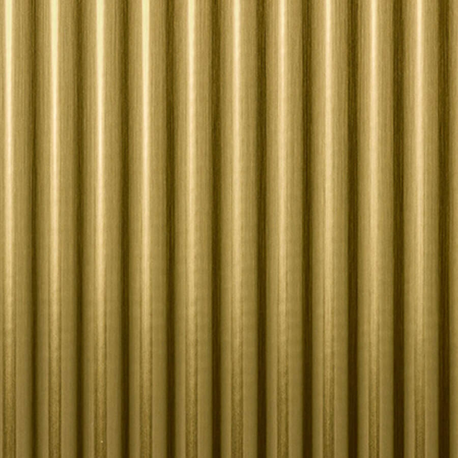Wandpaneel WallFace 3D Metalloptik 29206 WAVE 12 Brass brushed matt AR selbstklebend gold Wandpaneel WallFace 3D Metalloptik 29206 WAVE 12 Brass brushed matt AR selbstklebend gold