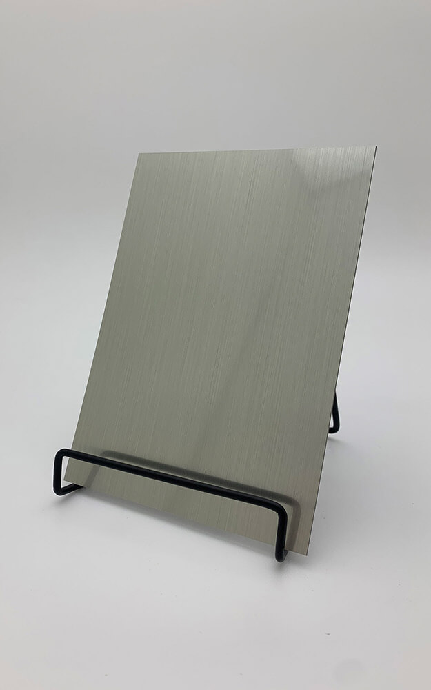 Wandpaneel WallFace Metalloptik gebürstet 30468 Green Steel brushed AR silber Wandpaneel WallFace Metalloptik gebürstet 30468 Green Steel brushed AR silber