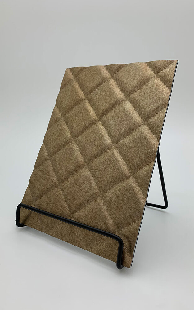 Wandpaneel WallFace 3D Leder Optik 31873 ROMBO 40 METALLIC USED Sand selbstklebend braun Wandpaneel WallFace 3D Leder Optik 31873 ROMBO 40 METALLIC USED Sand selbstklebend braun