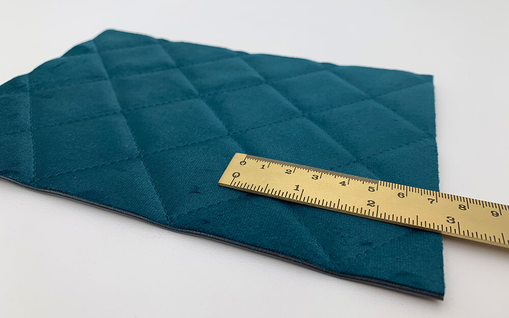 Wandpaneel WallFace 3D Textiloptik 32084 ROMBO 40 VELVET Petrol selbstklebend blau Wandpaneel WallFace 3D Textiloptik 32084 ROMBO 40 VELVET Petrol selbstklebend blau