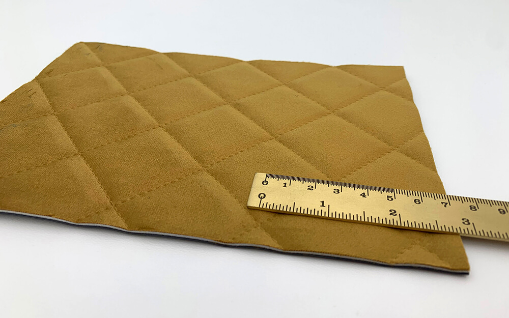 Wandpaneel WallFace 3D Textiloptik 32086 ROMBO 40 VELVET Curry selbstklebend gelb Wandpaneel WallFace 3D Textiloptik 32086 ROMBO 40 VELVET Curry selbstklebend gelb