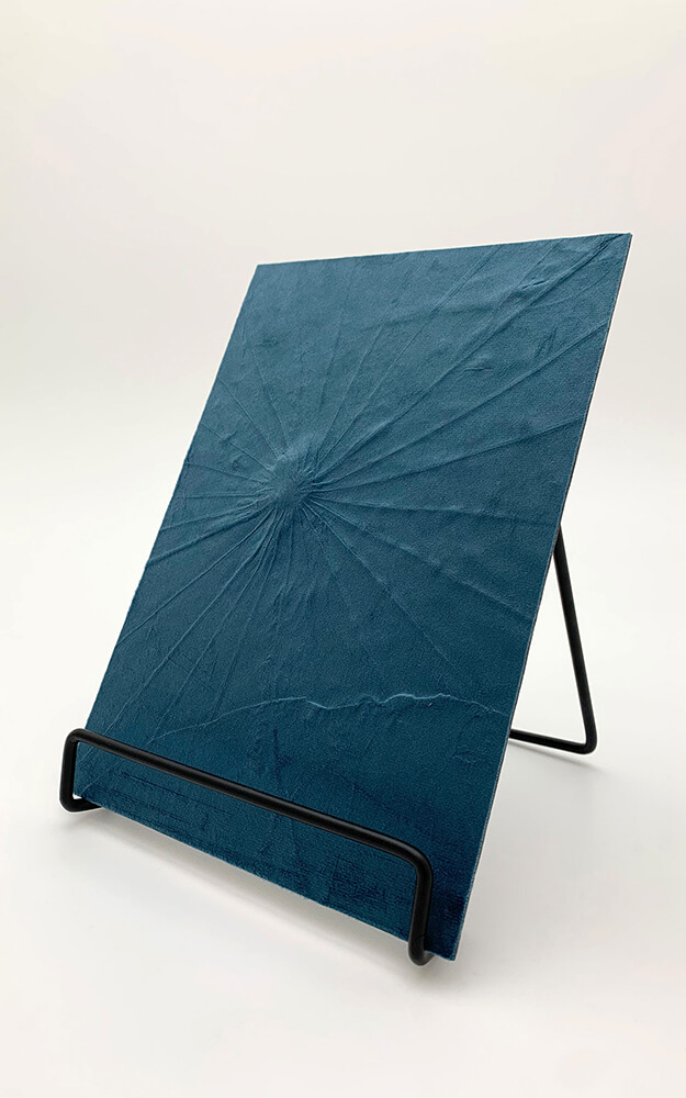 Wandpaneel WallFace Textiloptik 32090 LOTUS VELVET Sapphire selbstklebend blau Wandpaneel WallFace Textiloptik 32090 LOTUS VELVET Sapphire selbstklebend blau