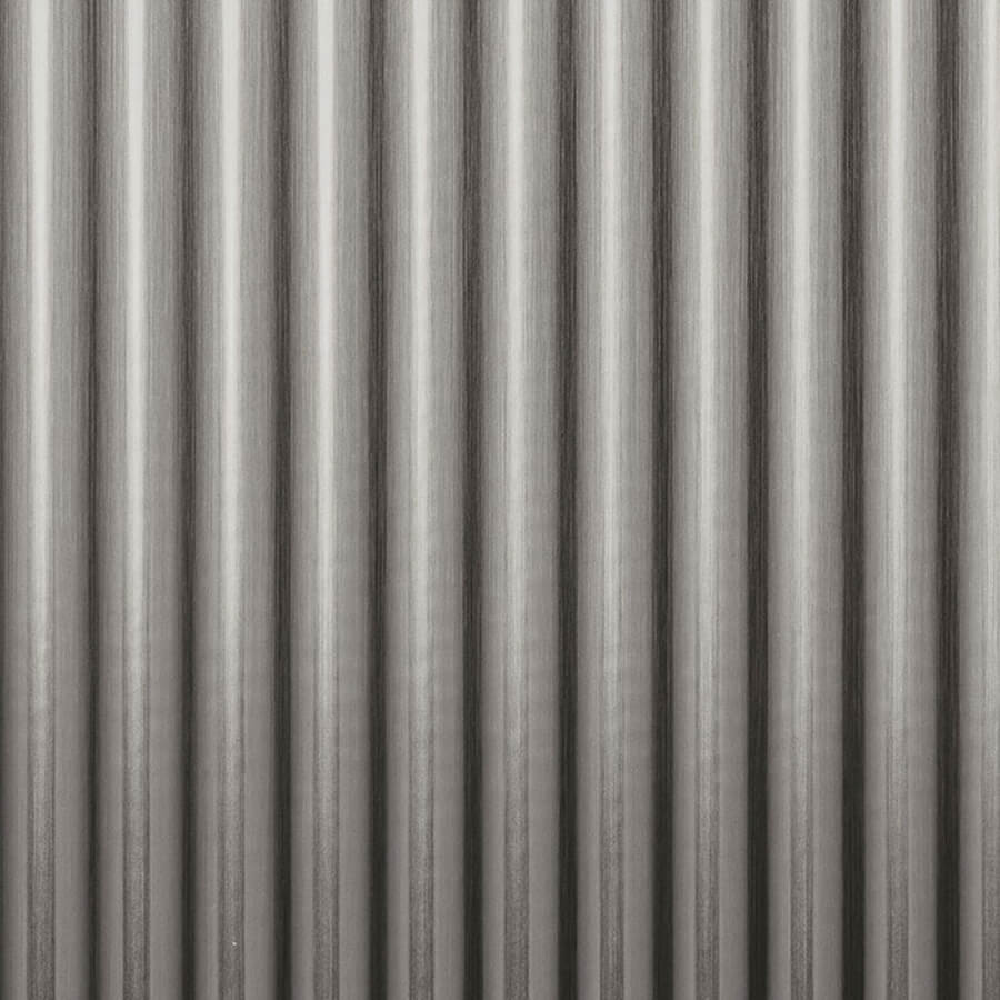 Wandpaneel WallFace 3D Metalloptik 32566 WAVE 12 Grey brushed matt AR selbstklebend grau Wandpaneel WallFace 3D Metalloptik 32566 WAVE 12 Grey brushed matt AR selbstklebend grau
