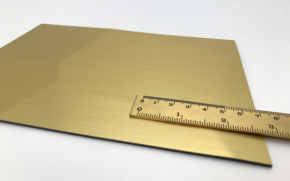 Wandpaneel WallFace 3D Metalloptik 32567 FACET Brass brushed matt AR selbstklebend gold Wandpaneel WallFace 3D Metalloptik 32567 FACET Brass brushed matt AR selbstklebend gold
